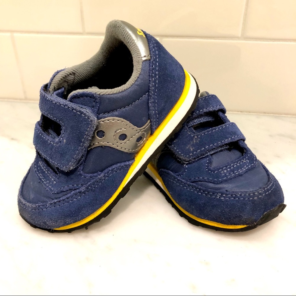 SAUCONY BABY JAZZ INFANT & TODDLER SNEAKER BLUE